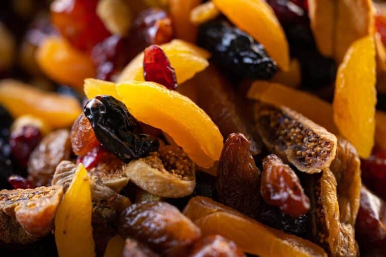 healthy dehydrated fruit